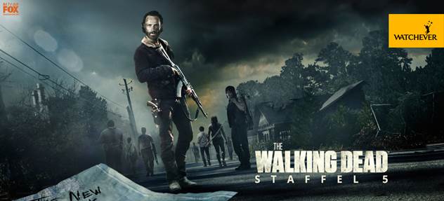 "The Walking Dead" Staffel 5 ab 01.01.2016 auf Watchever