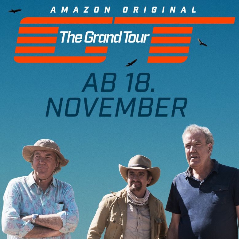 "The Grand Tour" - ab 18.11. jeden Freitag eine neue Folge